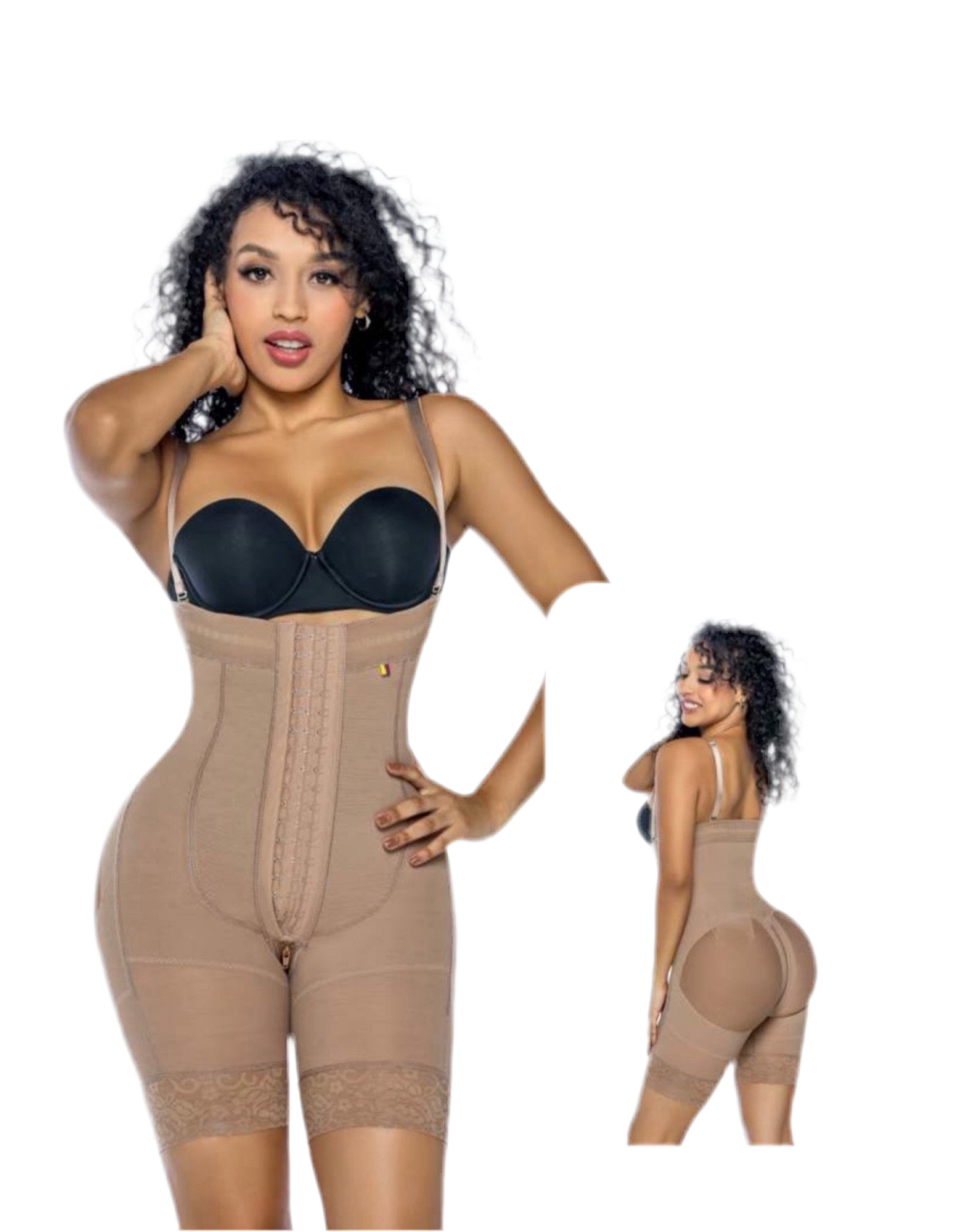 Faja Straple short - Broches -cierre Perineal