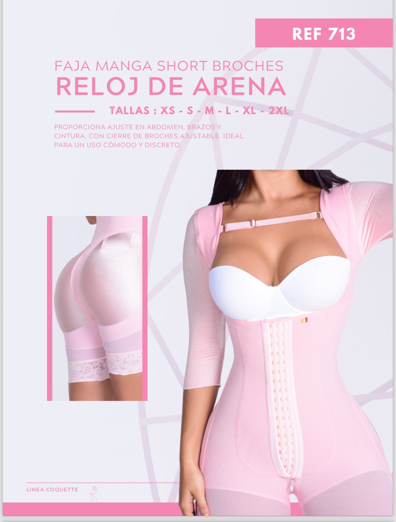 LINEA COQUETTE -Post Quirurgica - Pink